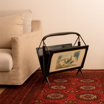 Folding Magazine Rack 50s-60s