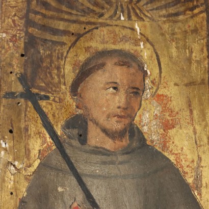 Painting Portrait of St. Francis,Painting Portrait of St. Francis