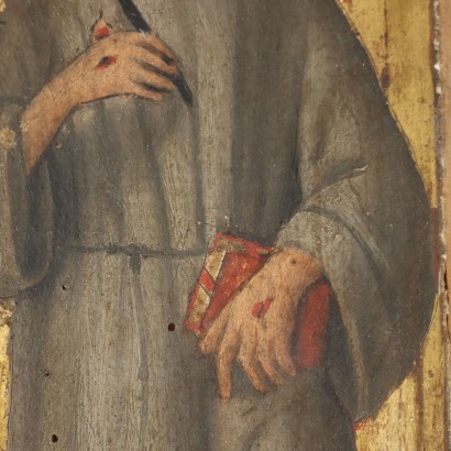 Painting Portrait of St. Francis,Painting Portrait of St. Francis