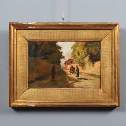 Painting by Carlo Domenici