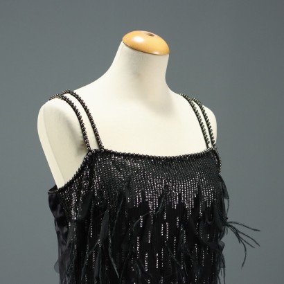 Pinko Sequin and Feather Dress
