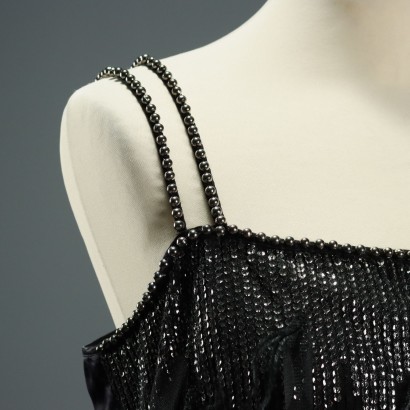 Pinko Sequin and Feather Dress