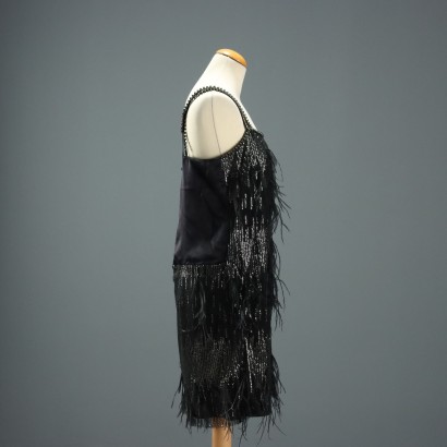 Pinko Sequin and Feather Dress
