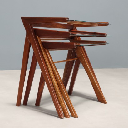 Set of three nesting tables from the 1900s