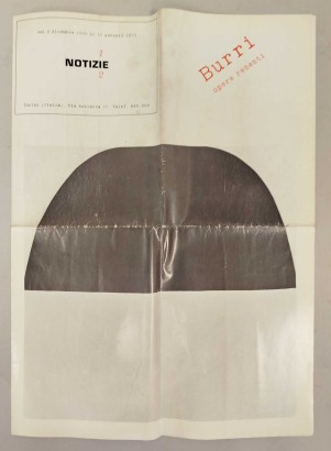 Burri opere recenti dal 5 dicembre 1969 al 15 gennaio 1970. Notizie 1/2