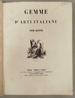 Gemme d'arti italiane. Anno qui