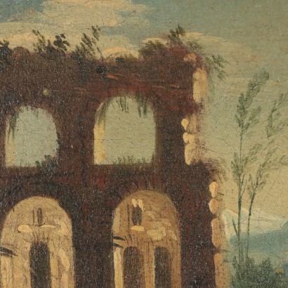 Painting Landscape with Architectural Ruins,Landscape with Architectural Ruins and f