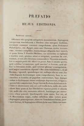 Vetus Testamentum Graecum juxta Septuagint