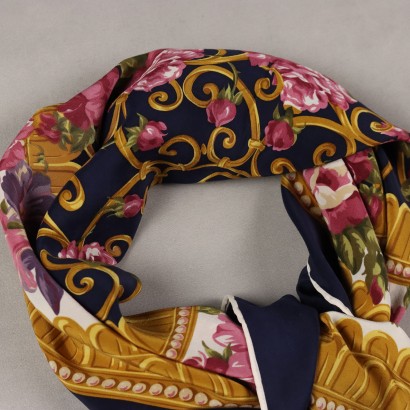 Christian Dior Vintage Floral Scarf