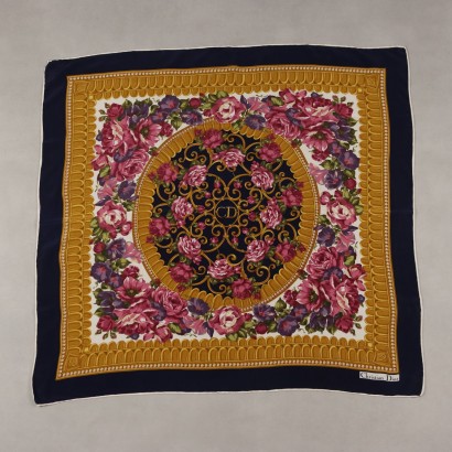 Christian Dior Vintage Floral Scarf