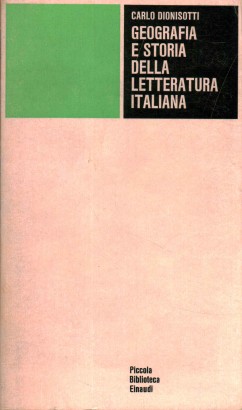 Geografia e storia della letteratura italiana