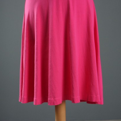 Hugo Boss – Fuchsiafarbenes Midikleid