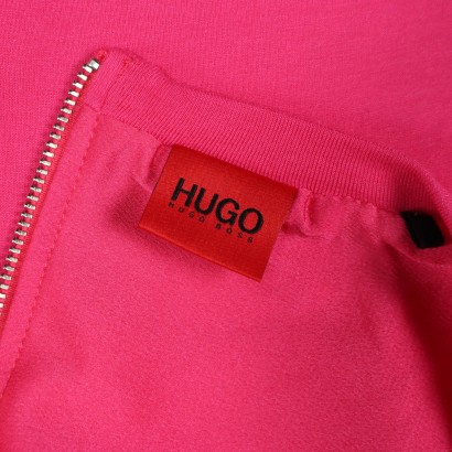 Hugo Boss – Fuchsiafarbenes Midikleid