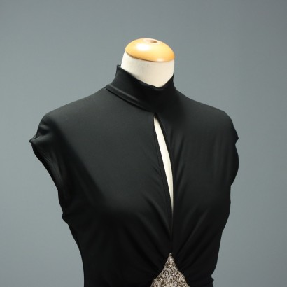 Roberto Cavalli Top mit Perlen und Strass