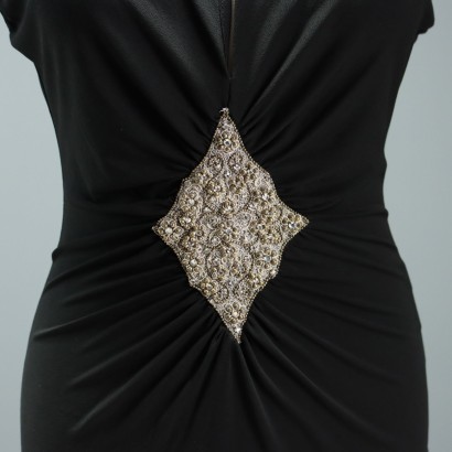 Roberto Cavalli Top mit Perlen und Strass