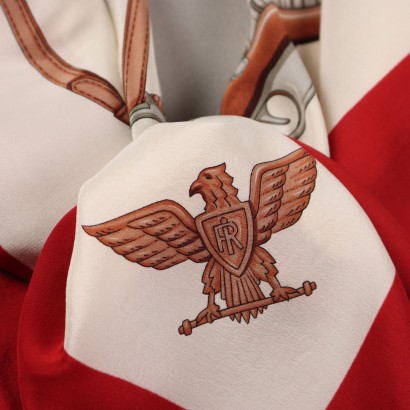Gucci Foulard Bianco e Rosso