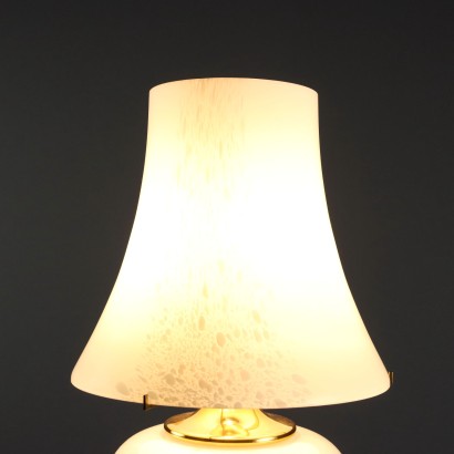 Lampe de table en verre de Murano