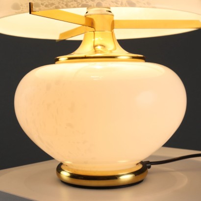 Lampe de table en verre de Murano