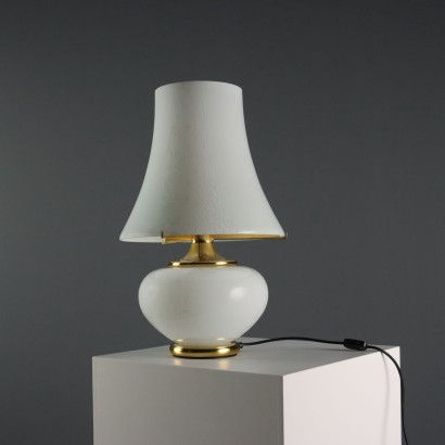 Lampe de table en verre de Murano