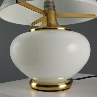 Lampe de table en verre de Murano
