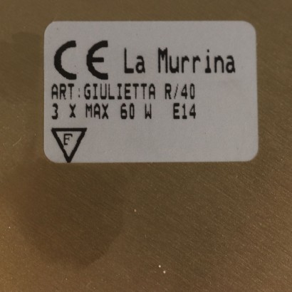 Due Applique Anni '80 La Murr,Due Appliques Anni '80 La Mur