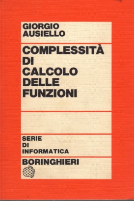 Complessità di calcolo delle funzioni