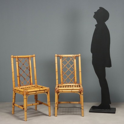 Vier Bam Chairs aus den 80ern
