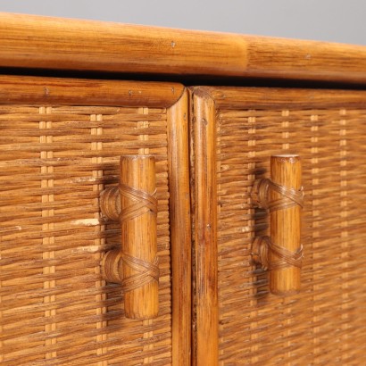 80's Wicker Sideboard