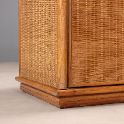 80's Wicker Sideboard