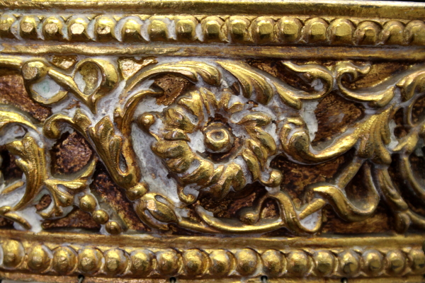 Plafoniera Ottone Vetro : Plafoniera ovale ottone vetri molati illuminazione bottega del