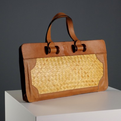 Borsa In Paglia Vintage