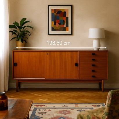SIDEBOARD,Sideboard anni '60 produzione F