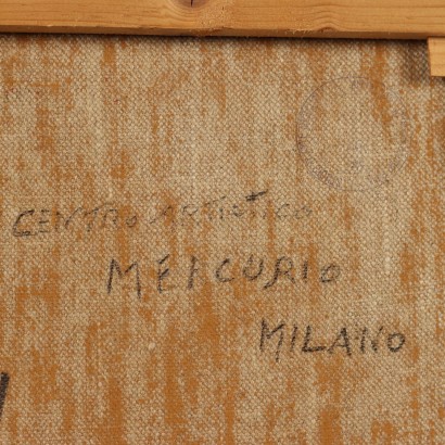 Peinture de Giuseppe Migneco, Mère avec enfant, Giuseppe Migneco, Giuseppe Migneco, Giuseppe Migneco