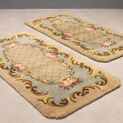 Par de alfombras Aubusson - Francia
