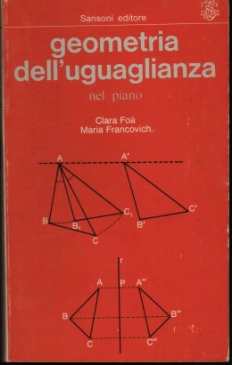 Geometria dell'uguaglianza nel piano