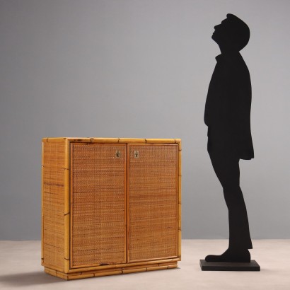 80's Bamboo Sideboard