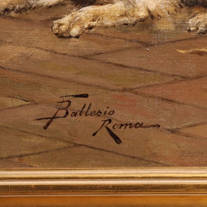 Pintura de Francesco Ballesio,Escena interior,Francesco Ballesio,Francesco Ballesio,Francesco Ballesio