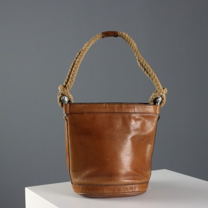 Bolso estilo cubo vintage