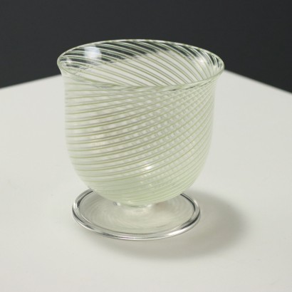 Vaso in Vetro Ove Thorssen e Brigitta Karlsson Venini Murano
