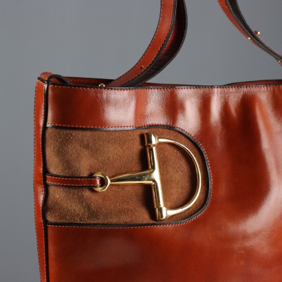 Vintage Leder Farbtasche