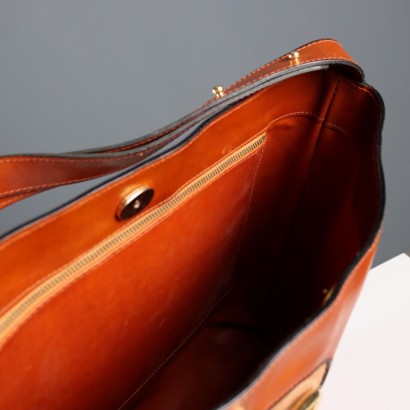 Vintage Leder Farbtasche