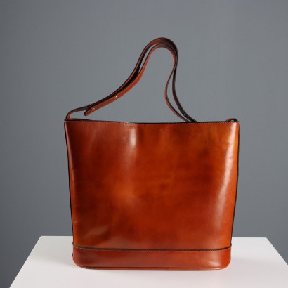 Vintage Leder Farbtasche