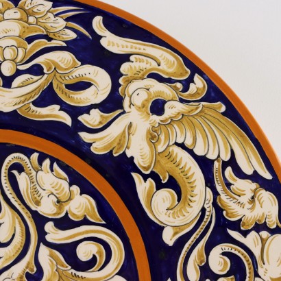 Pair of Carrara Parade Plates and