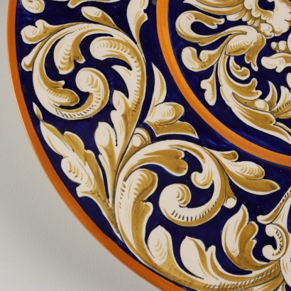Pair of Carrara Parade Plates and