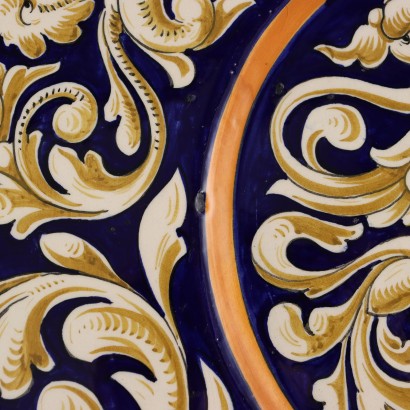 Pair of Carrara Parade Plates and