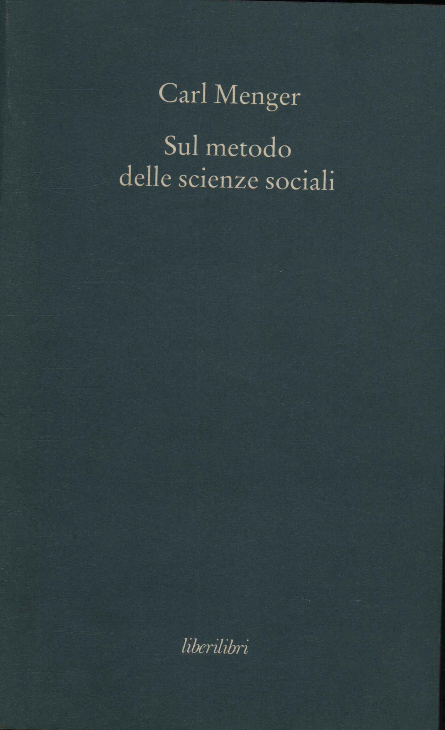 Zur Methode der Sozialwissenschaften