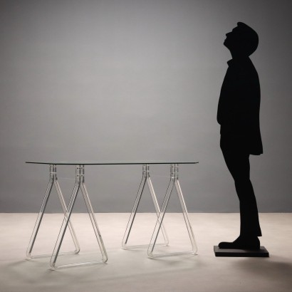 Table d'appoint des années 1980