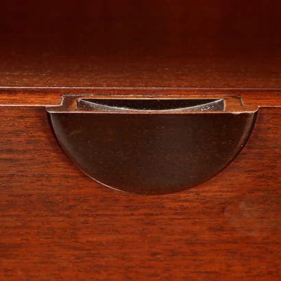 Credenza con alzata anni '60