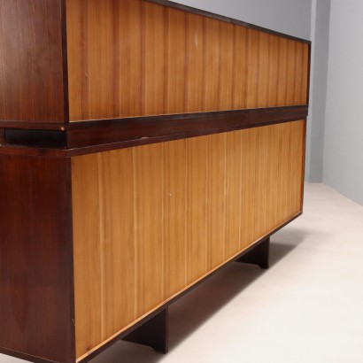 Credenza con alzata anni '60