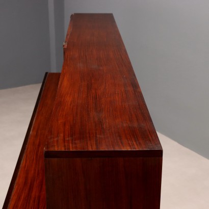 Credenza con alzata anni '60